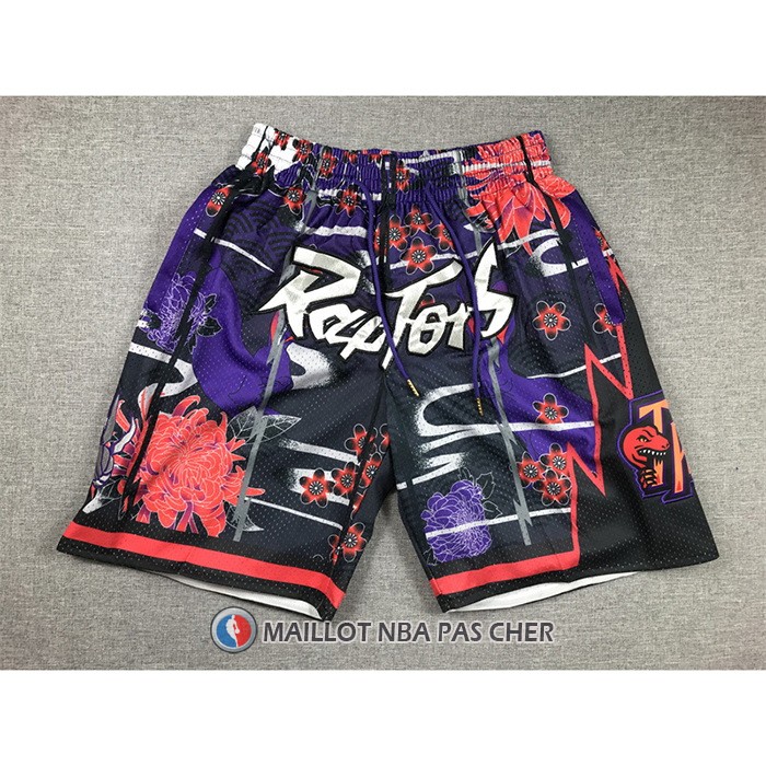 Short Tornto Raptors Lunar New Year Mitchell & Ness Just Don Noir